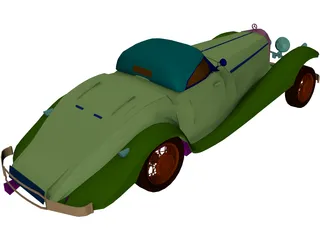 Mercedes-Benz 540 3D Model