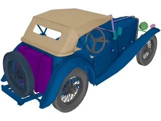 MG TC 3D Model