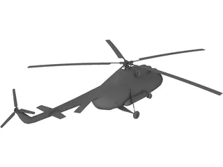 Mil Mi-8P Hip 3D Model