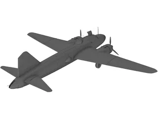 Mitsubishi Isshikirikko 3D Model