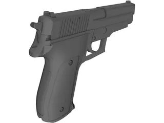 Sig Auer P-226 3D Model