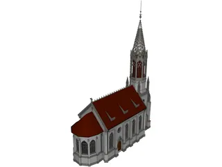 Stuttgart Berg 3D Model