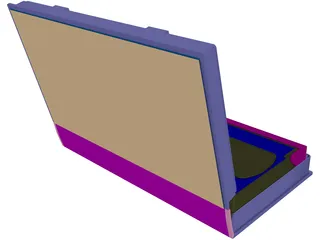 VHS Videotape 3D Model