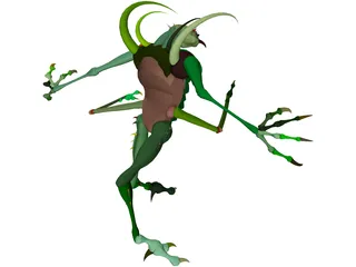 Bugman 3D Model