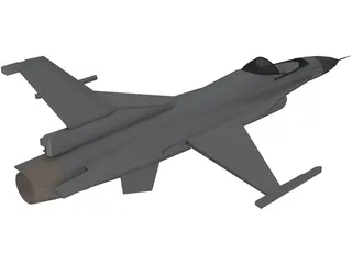 F-16 3D Model