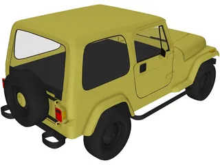 Jeep Wrangler 3D Model