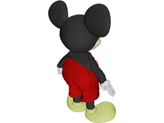 Mickey Mouse 3D Model