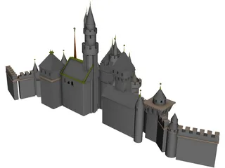 Disneyland 3D Model