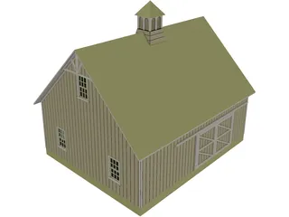 Machine Shed 3D Model