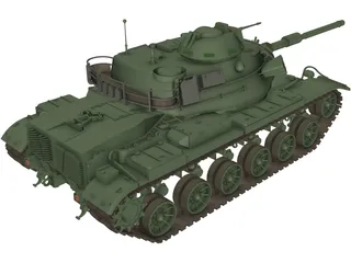 M60 A3 3D Model