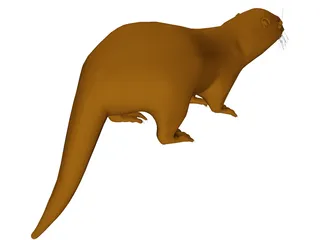 Otter 3D Model
