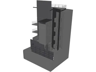 Ennio Building 3D Model