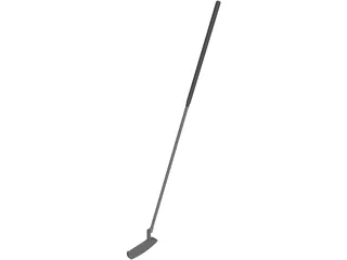 Golf Club Putter 3D Model