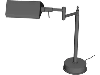 Table Lamp 3D Model