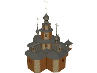 Church Tranfiguration 3D Model