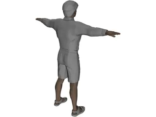 Man [+Outfits and Hairstyles] 3D Model