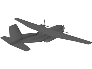 C-160 Transall 3D Model