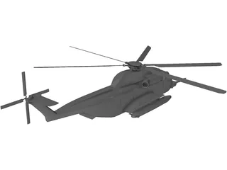 Sikorsky MH-53 Pave Low 3D Model