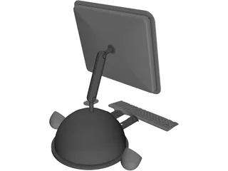 Apple iMac 3D Model