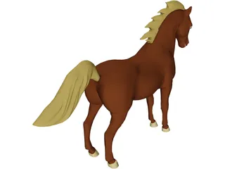 Horse 3D Model