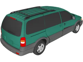 Pontiac Montana (1997) 3D Model