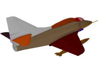 A-4 Skyhawk 3D Model