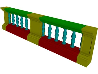 Railing 3D Model