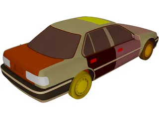 Honda Accord (1993) 3D Model