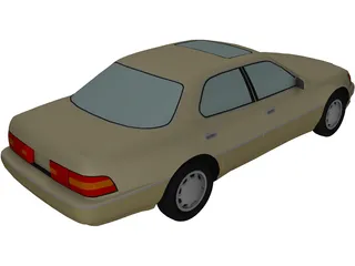 Lexus 400 (1993) 3D Model