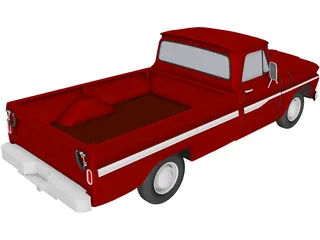 Chevrolet Pickup (1966) 3D Model