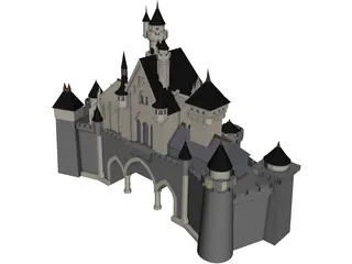 Castle 3D Model