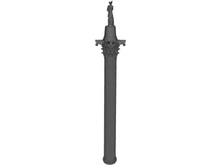 Nelsons Column 3D Model