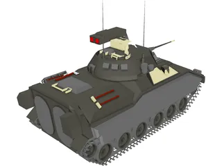 M3 Bradley 3D Model