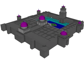 Mosque 3D Model