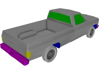 Chevrolet Pickup (1978) 3D Model