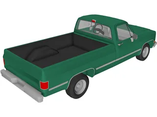 GMC Pickup (1985) 3D Model