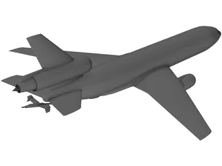 KC-10 Extender 3D Model