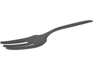 Fork 3D Model