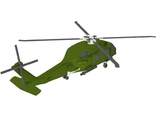 Sikorsky SH-60 Seahawk 3D Model