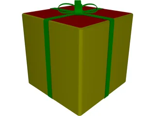 Gift Box 3D Model