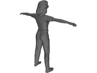 Girl 3D Model