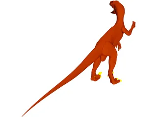 Velociraptor 3D Model