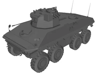 Luchs APC Personal Carrier 3D Model