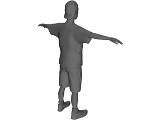 Boy 3D Model