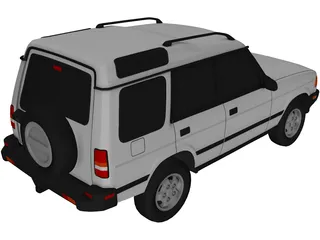 Land Rover Discovery (1996) 3D Model