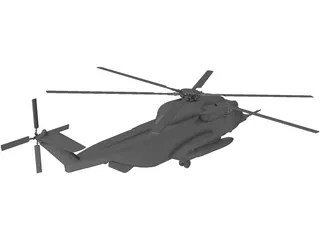 Sikorsky MH-53J Pave Low III 3D Model