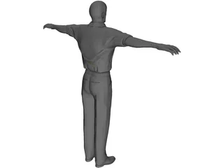 Man 3D Model