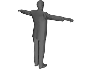 Man 3D Model