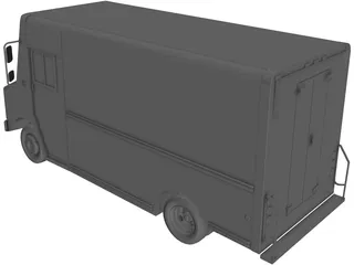 Delivery Van 3D Model