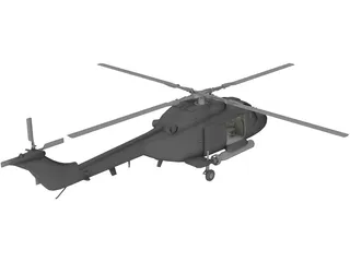 Westland Lynx Mk3 [+Interior] 3D Model